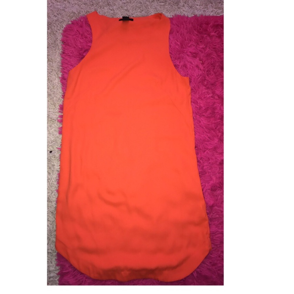 H&M orange mini dress